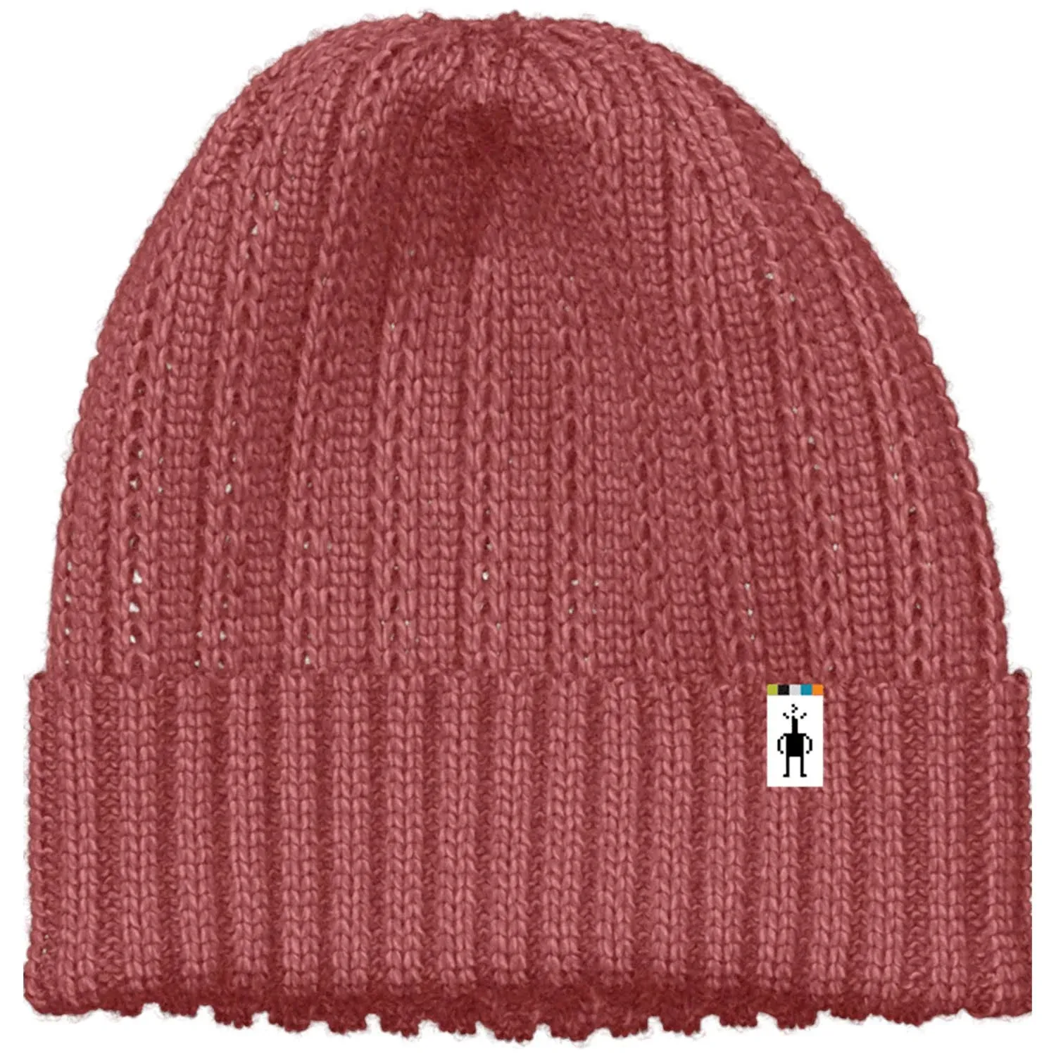 Smartwool Rib Hat - Dusty Cedar Heather