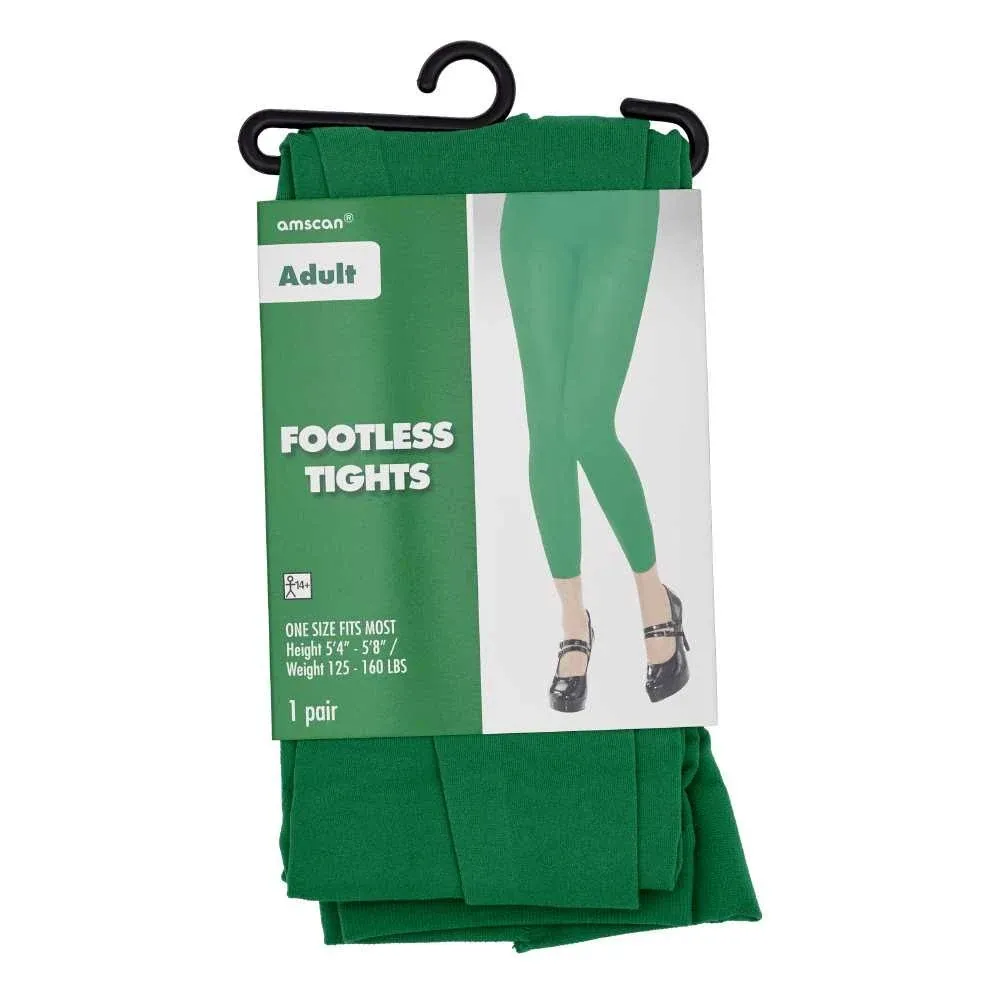 Footless Green Tights