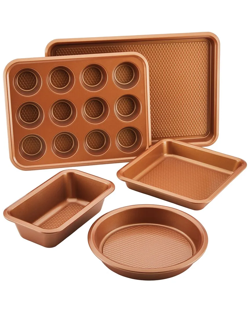 5-pc. Nonstick Bakeware Set In Copper