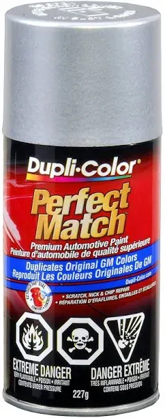 Dupli-Color Bgm0535 Perfect Match 8 fl. oz. Silver Metallic Premium Aerosol Automotive Paint