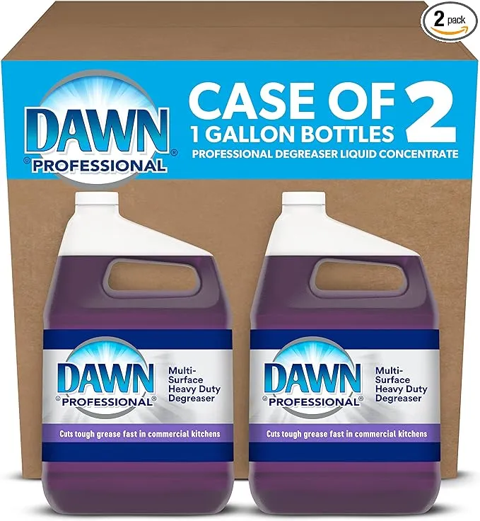 Dawn Professional Multi-Surface Heavy Duty Degreaser, 1 Gallon (Case of 2)