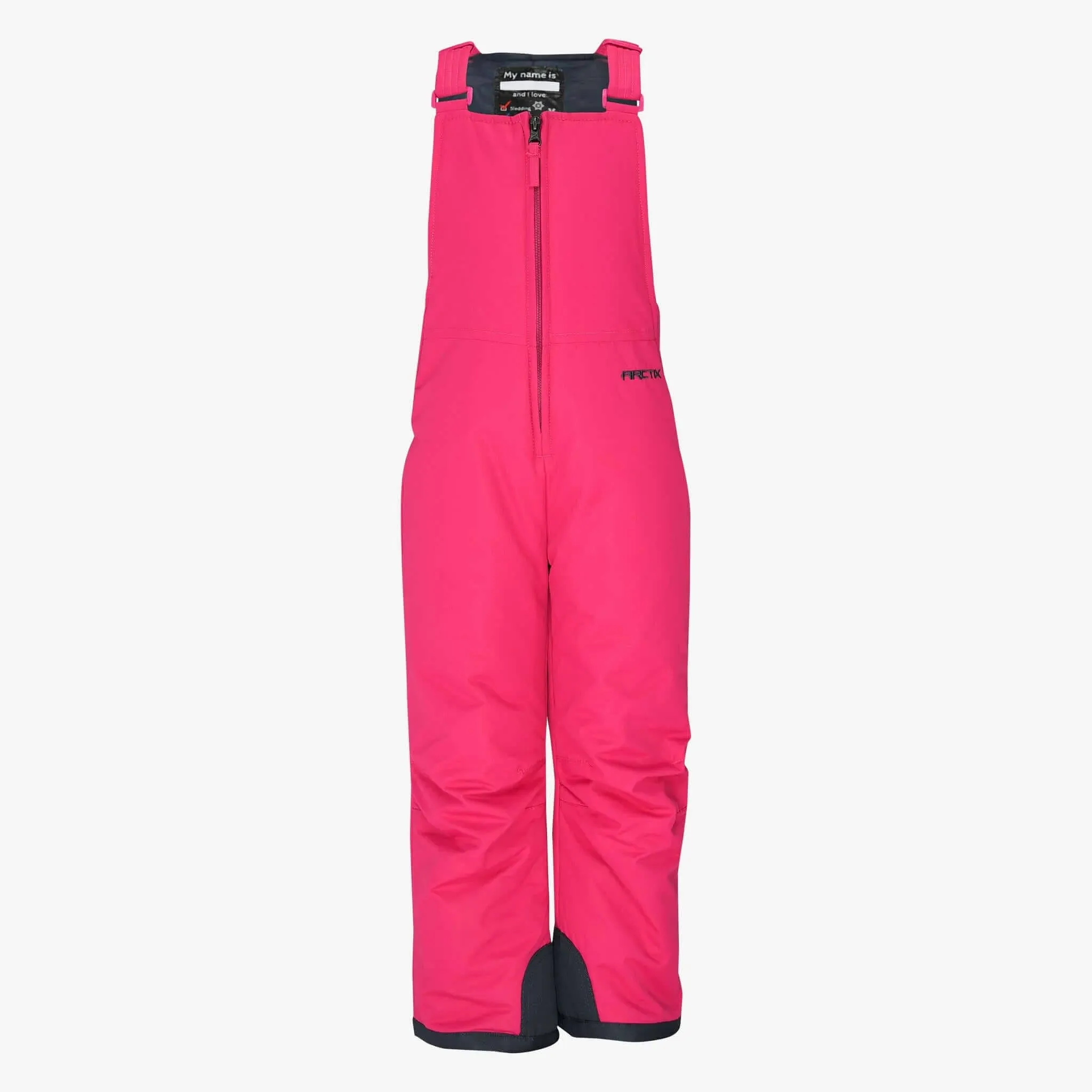 Arctix Toddler Chest High Snow Bib Overalls, 3T, Fuchsia