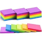 (24 Pack) Sticky Notes 3x3 in Post Bright Stickies Colorful Super Sticking Po...