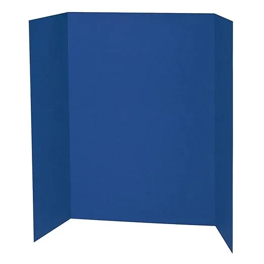 Pacon Presentation Board, 48" x 36", Blue