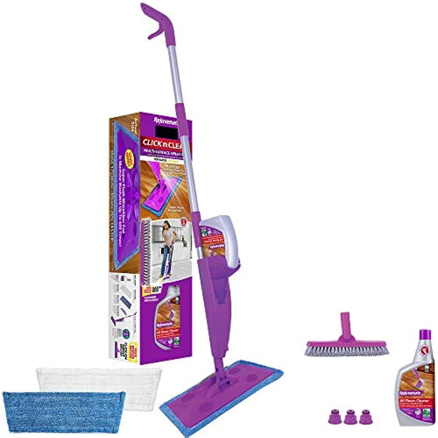 Rejuvenate Click N Clean MultiSurface Spray Mop System