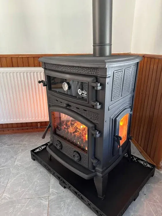 Cast Iron Wood Stove with Oven, Wood Burning Stove, Wood Cook Stove.