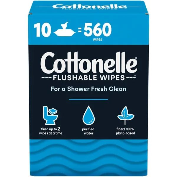 Cottonelle Fresh Care Flushable