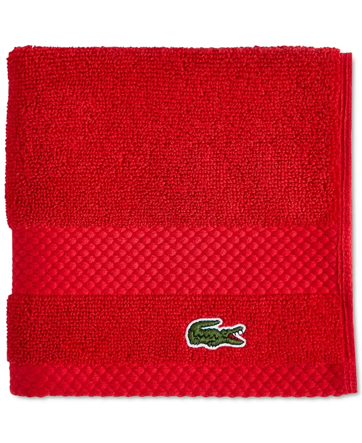 Lacoste Heritage Supima 100% Cotton Wash Cloth - Formula 1