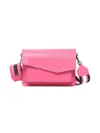 Women's Cobble Hill Leather Crossbody Bag In Pink