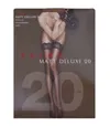 Matte Deluxe 20 Stay Up Thigh-high Tights In Powder