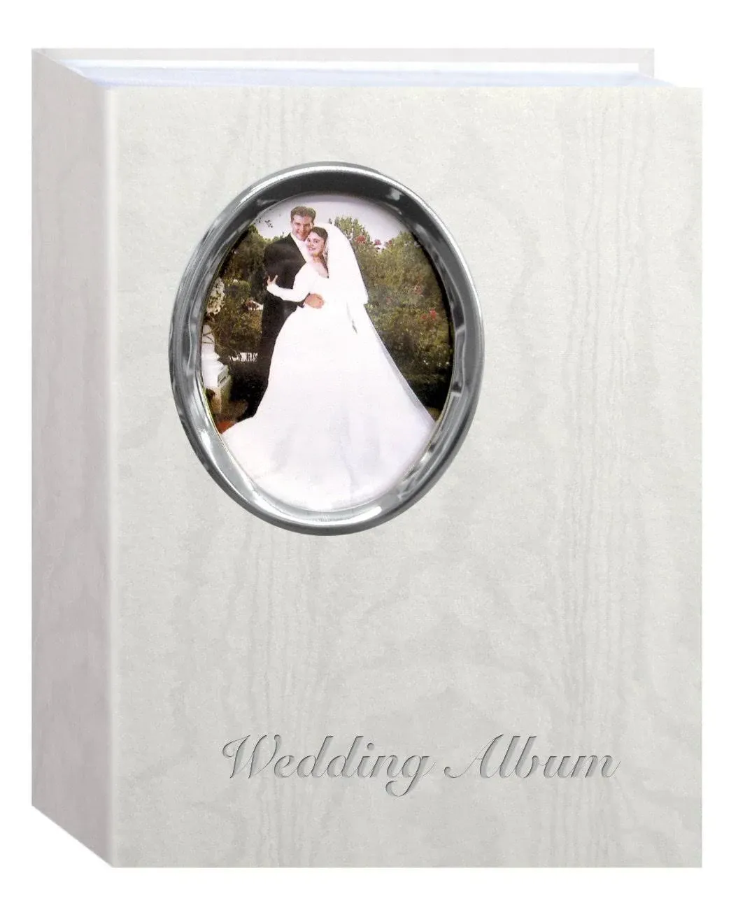 Pioneer WAF-46 Oval Frame Wedding Album Silver