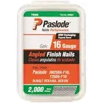 Paslode Finish Nails, Angled, Galvanized - 2000 nails