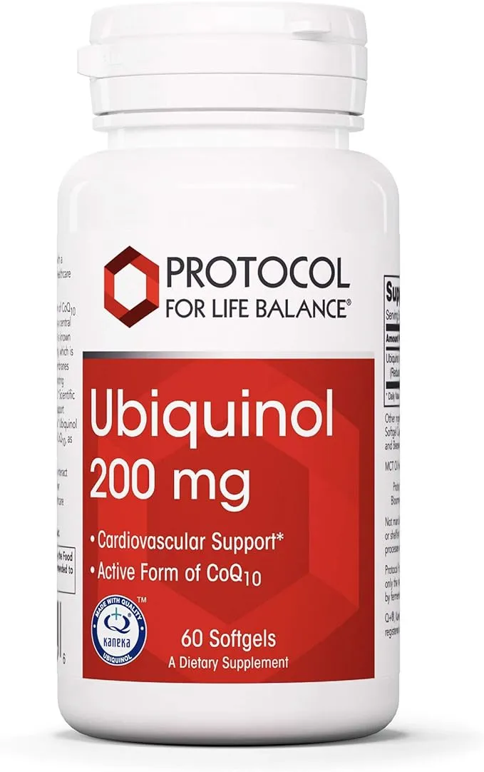 Protocol for Life Balance, 유비퀴놀, 200mg, 소프트젤 60개
