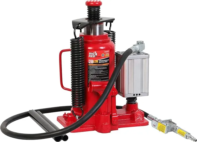 Big Red TA92006 20 Ton Air Hydraulic Bottle Jack