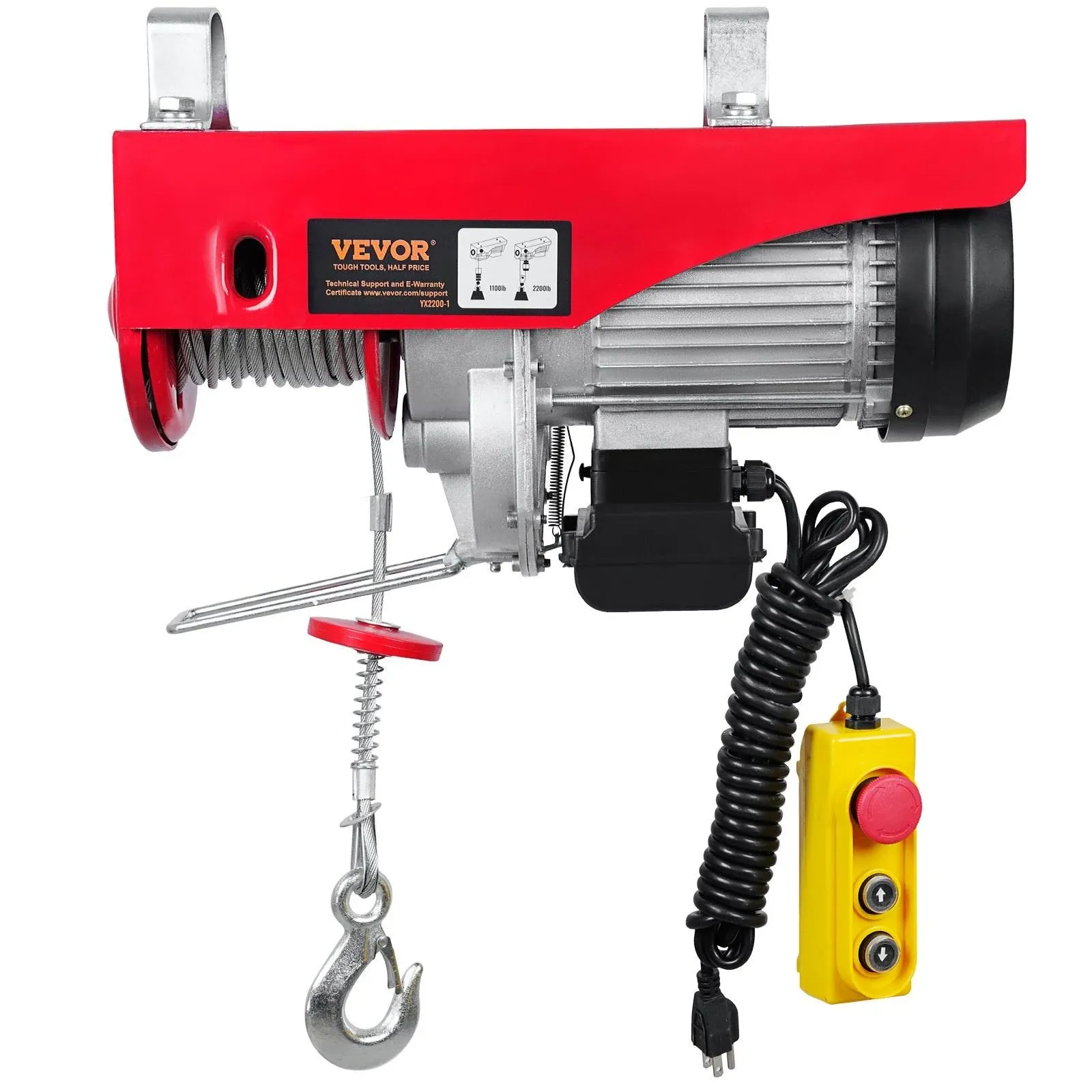 VEVOR Electric Hoist 2200 lbs