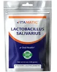 Vitamatic Lactobacillus Salivarius Probiotic Powder - Digestive Support - 100 Gram (3.5 OZ) - 100 Servings