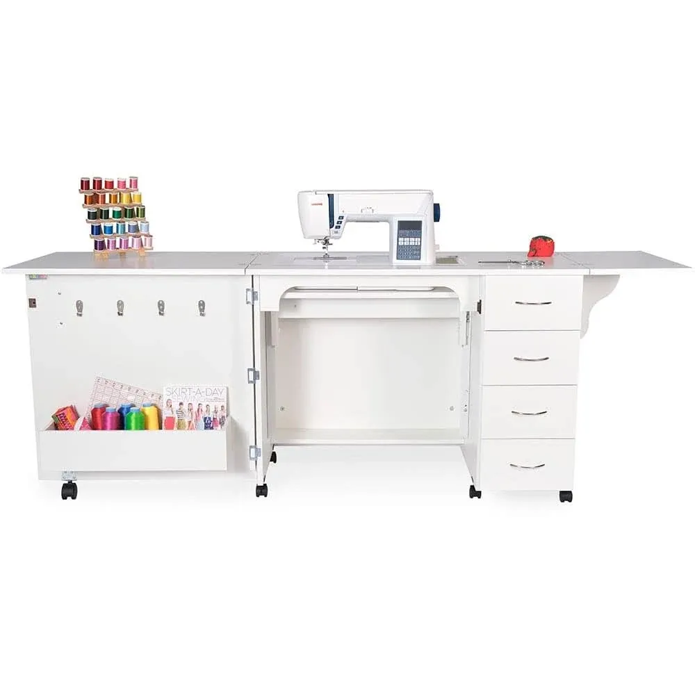 Arrow Harriet Sewing Cabinet Ash White