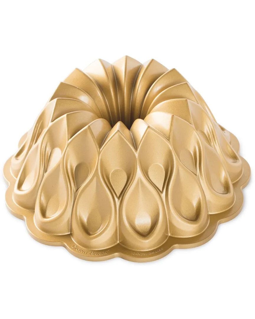 Crown Bundt Pan In Gold