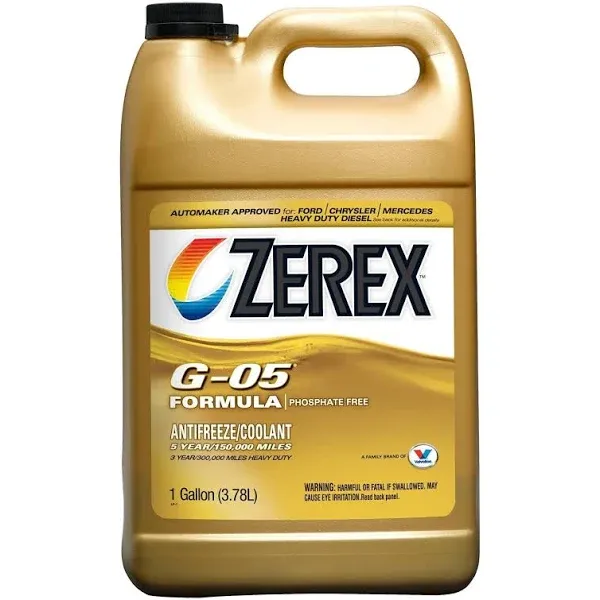 Zerex ZXG051 1 Gallon G-05 Antifreeze & Coolant