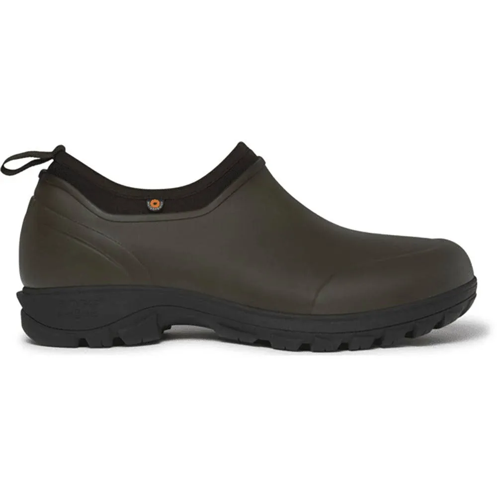 BOGS Men's Sauvie Slip on Waterproof Rain Boot