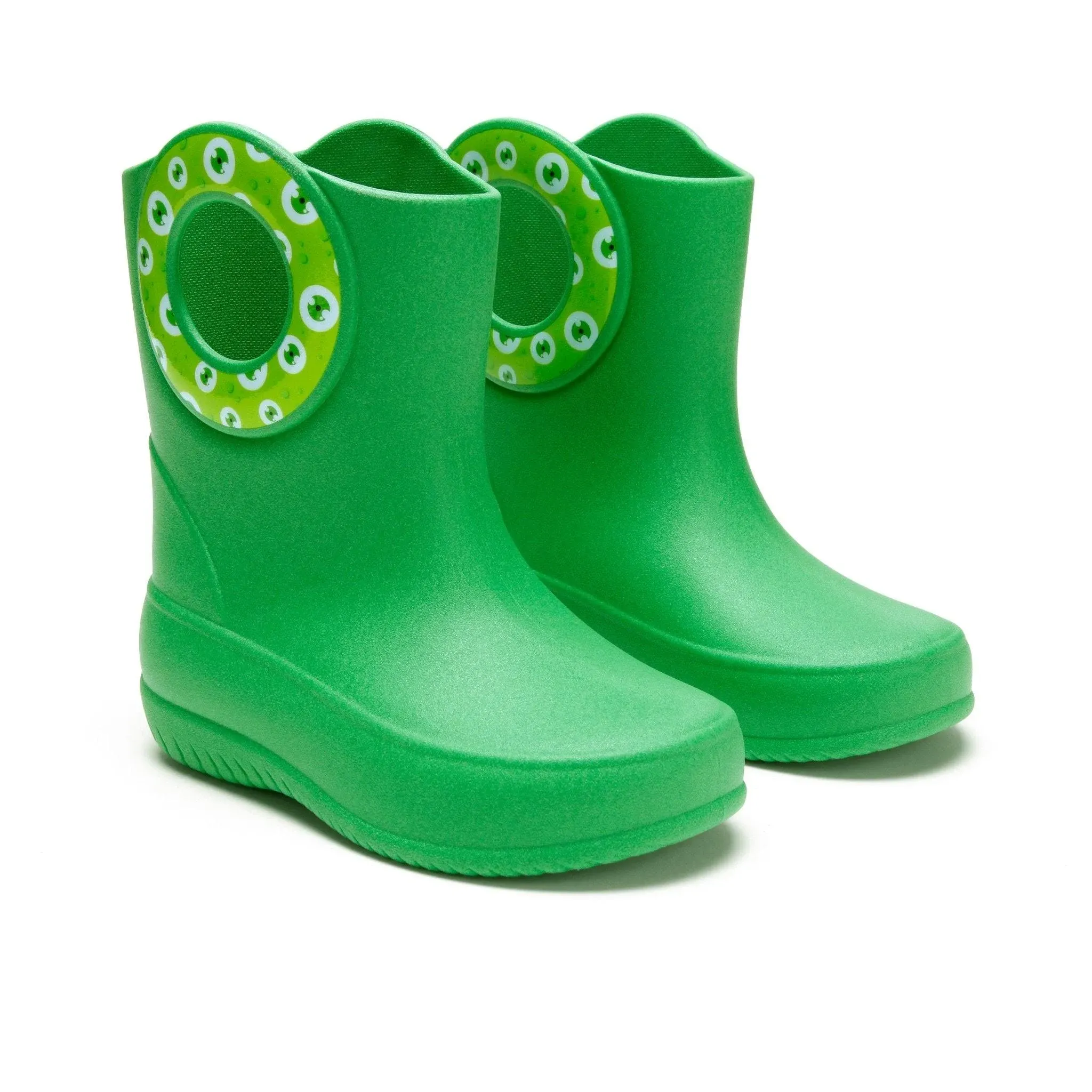 Okabashi Kids' Kendall Waterproof Machine Washable Rain Boots