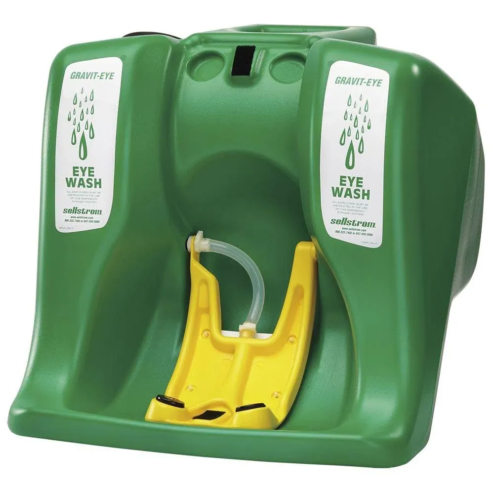 Sellstrom S90320 16 Gallon Gravit-Eye Portable Eyewash Station