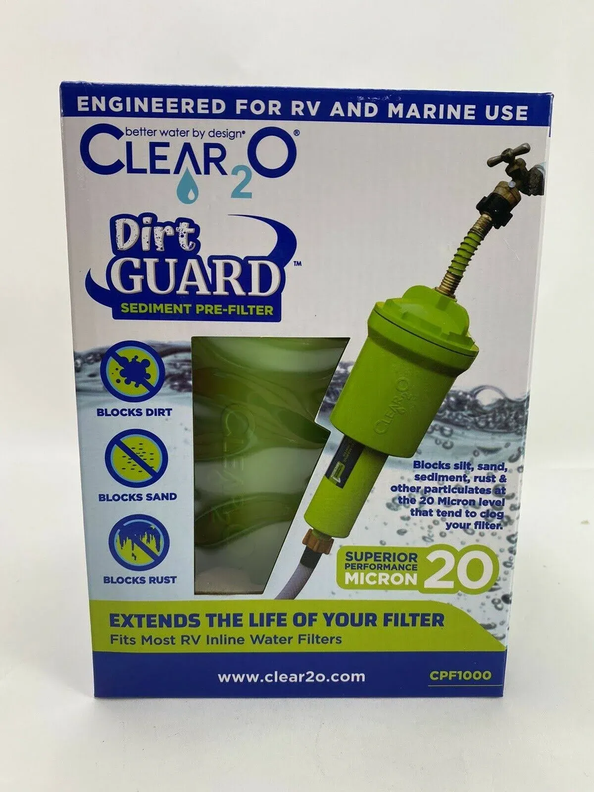 Clear2o DIRTGUARD Sediment Pre-Filter Cpf1000