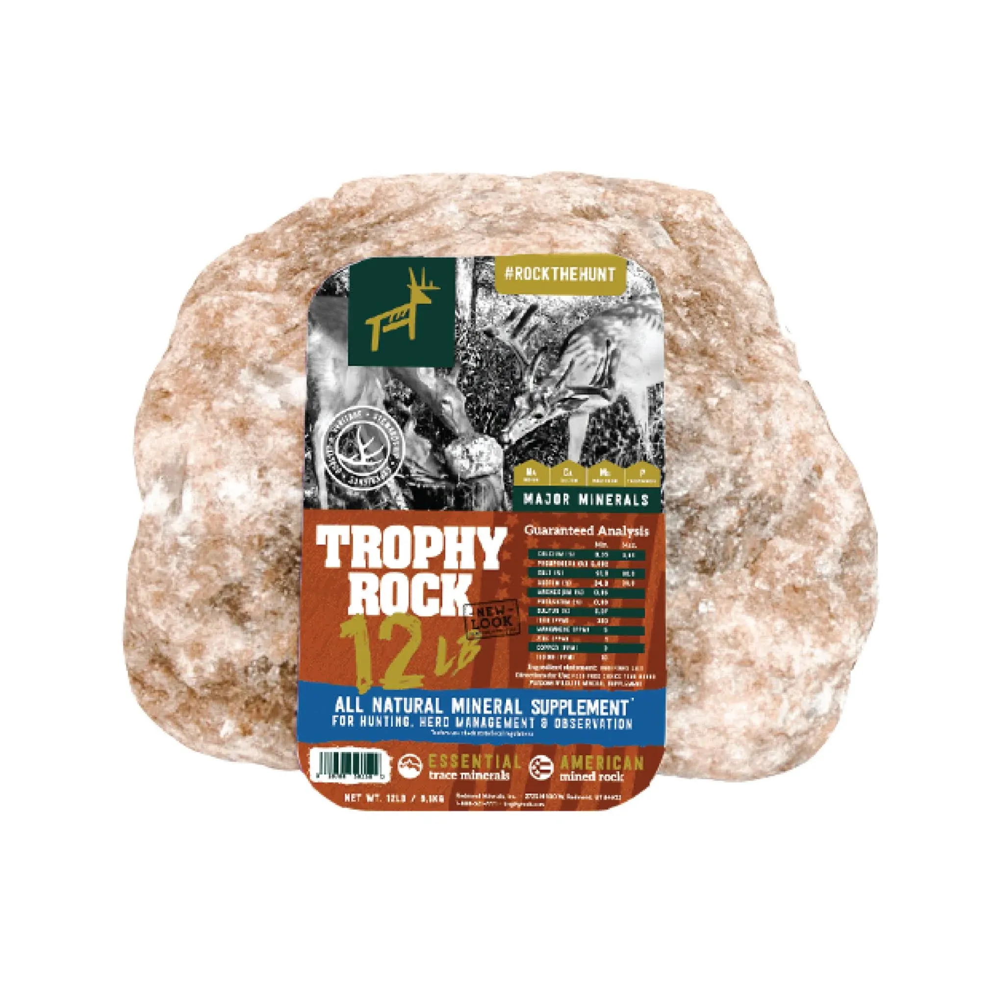 Trophy Rock Mineral Lick, 12 lbs.