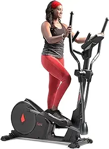 Sunny Health & Fitness Elliptical Exercise Machine Trainer with Optional Exclusive SunnyFit™ App and Enhanced Bluetooth Connectivity