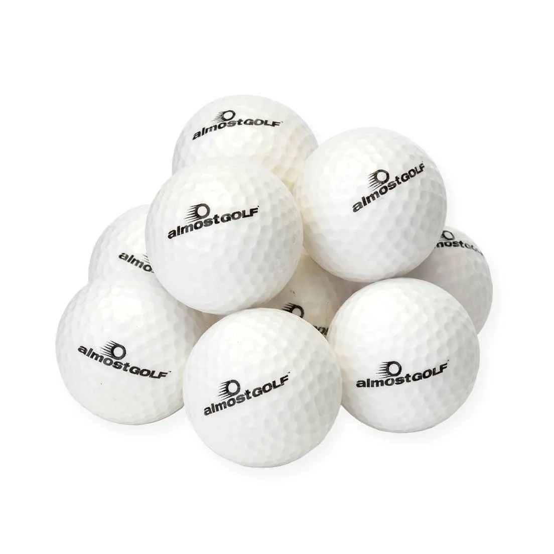 Limited Flight Foam Golf Balls - Realistic Spin &amp; Accuracy Training - 24 Pack