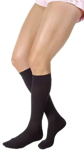 Jobst Relief 30-40 Knee-High Closed Toe, Black Large