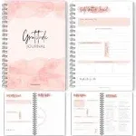 Gratitude & Mindfulness Journal | 90 Day Gratitude Template, Self Care Planner, Positivity Diary, Daily Journal, Gratitude Jar, Wellness,