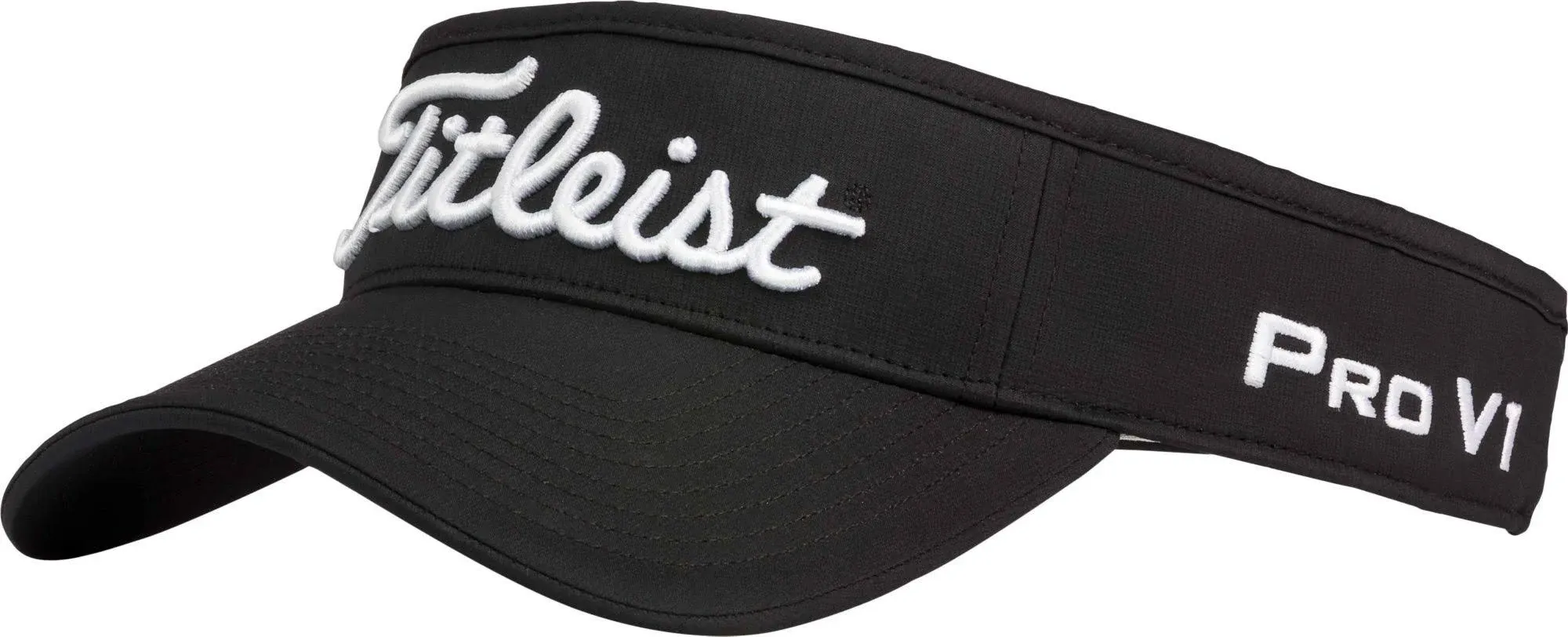 Titleist Tour Performance Visor - Black White