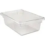 Rubbermaid 3-1/2 Gallon Clear Food/Tote Box