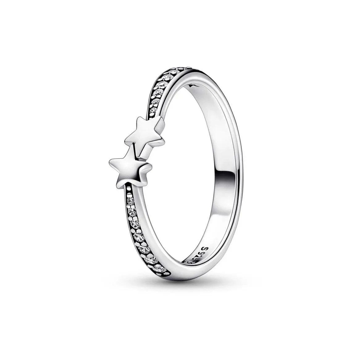 Pandora Shooting Stars Sparkling Ring - 58 Silver