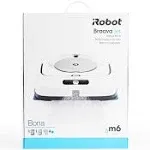 iRobot - Braava jet m6 Wi-Fi Connected Robot Mop - White