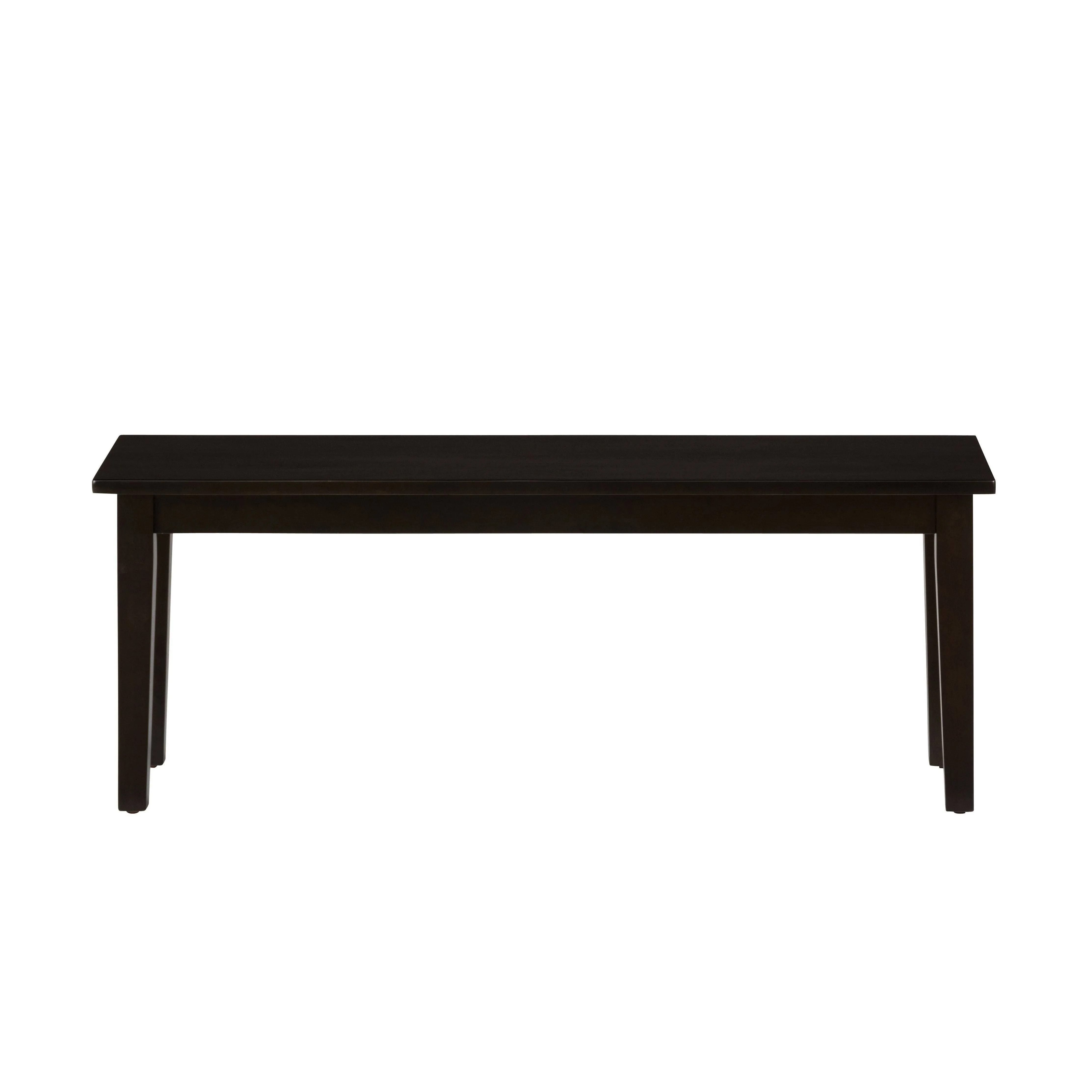 Jofran Simplicity Wood Dining Bench in Espresso