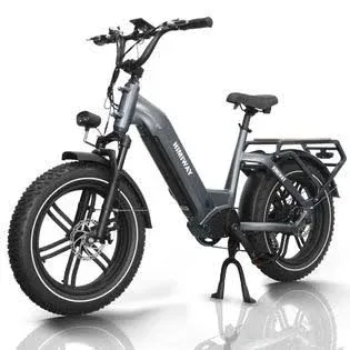 HIMIWAYBIKE Electric Cargo Bike Big Dog, Aluminum