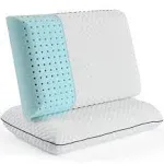 Weekender WKKK30GF2 Gel Memory Foam Pillow 2 Pack W Washable Cover King Size