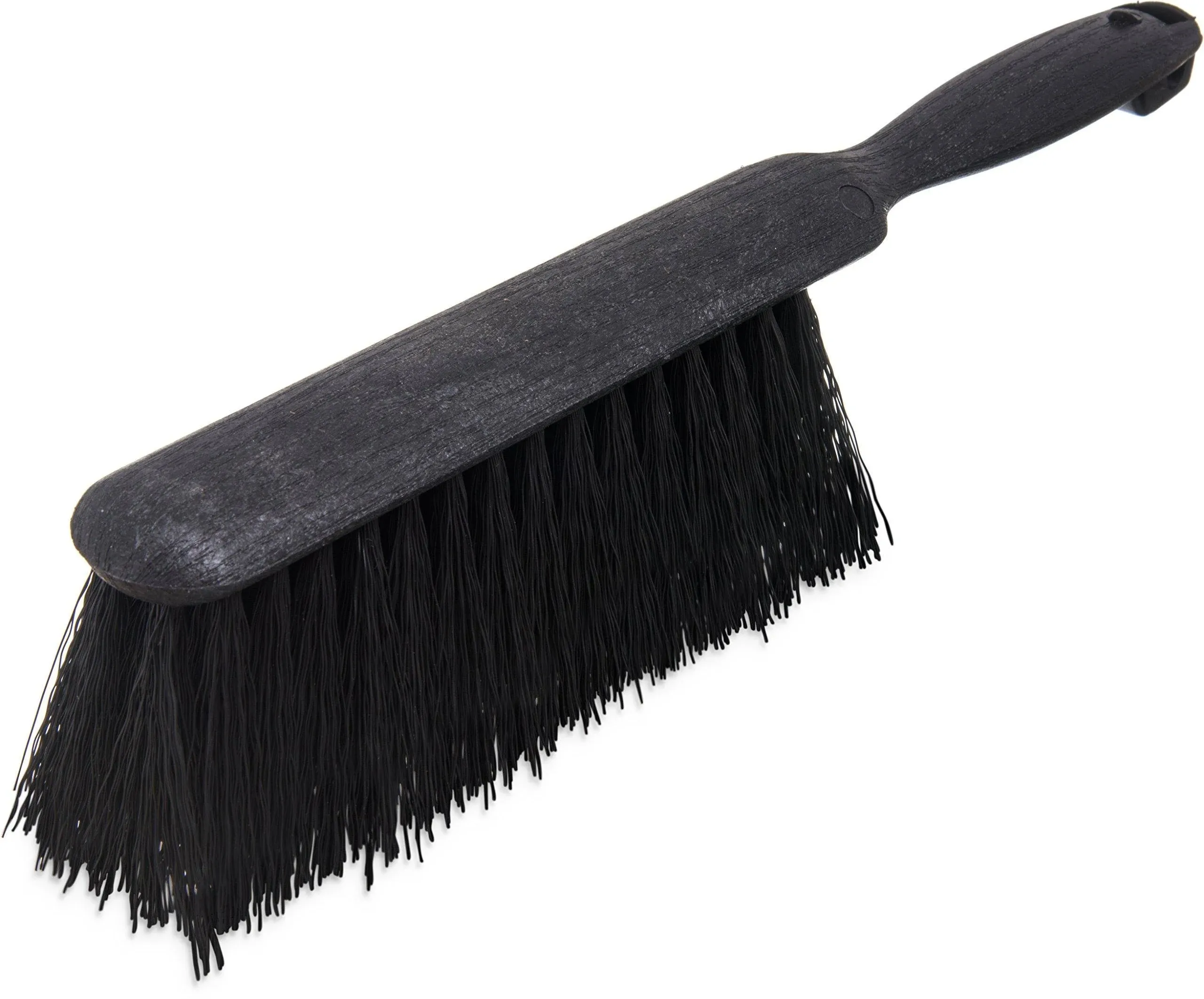 Carlisle 3625803 Fireplace/Bench Brush, 8 inch, Black