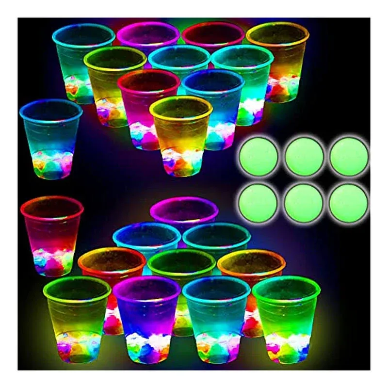 Glowing Party Beverage Pong Game