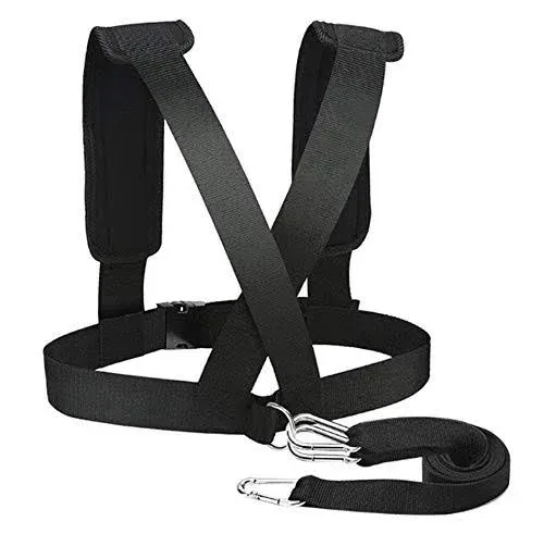 Sled Harness Tire Pulling Harness Pull Strap for Sled Training Fitness Resistanc