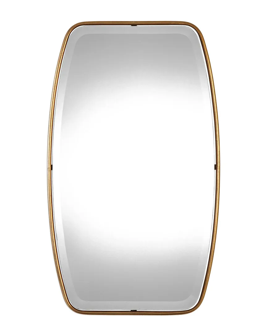 Canillo Antiqued Gold Mirror