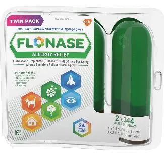 Flonase Non-Drowsy 24HR Allergy Relief Nasal Spray, 72 Sprays | Fluticasone Propionate | CVS