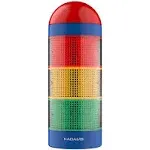 KADAMS Visual Timer for Kids with Audio Pre-Alarm - Traffic Light Alarm for Kids Toddler Teachers Classroom Home Time Management Tool 24hr Countdown Pause Memory Function - Blue