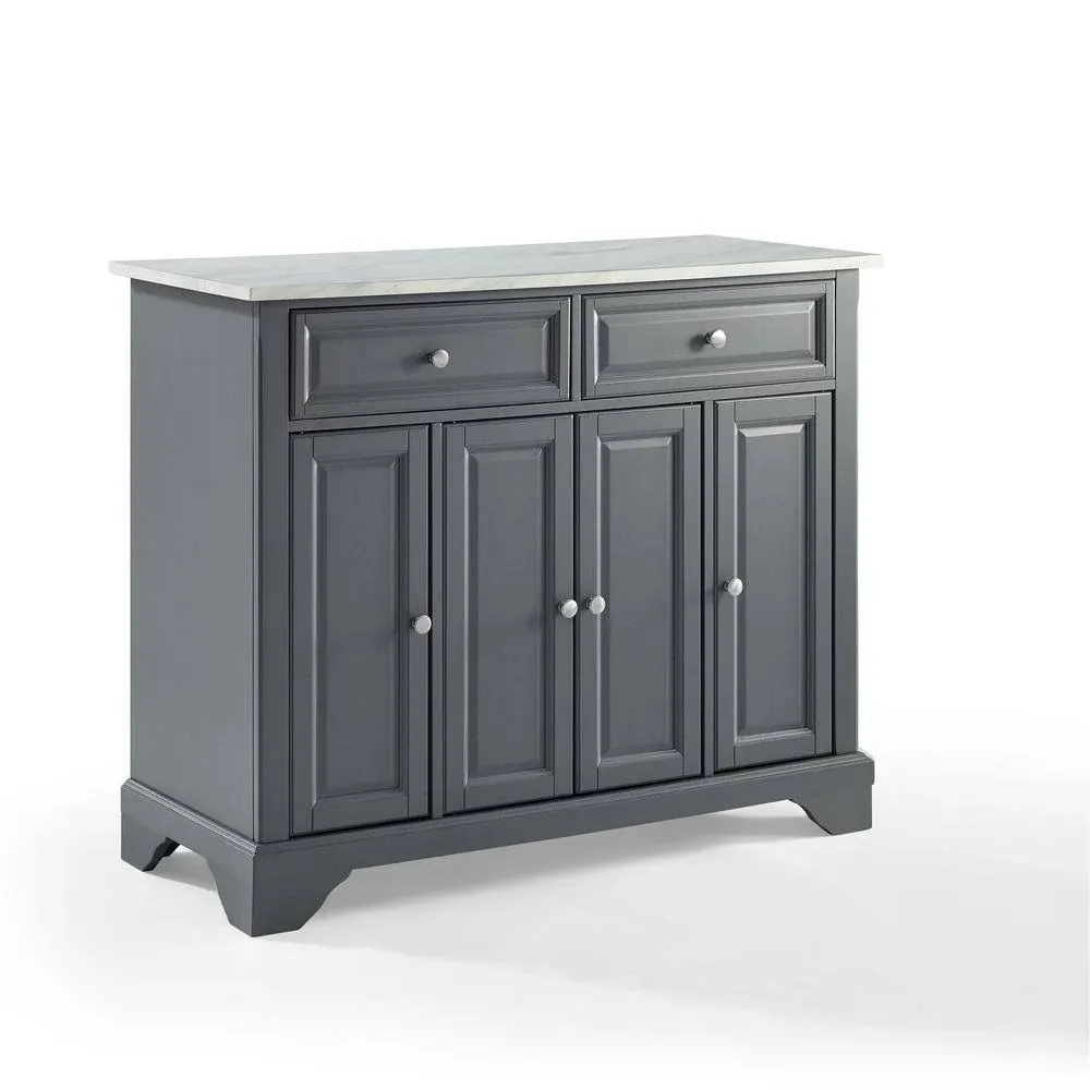 Crosley Furniture Avery Kitchen Island, Gray