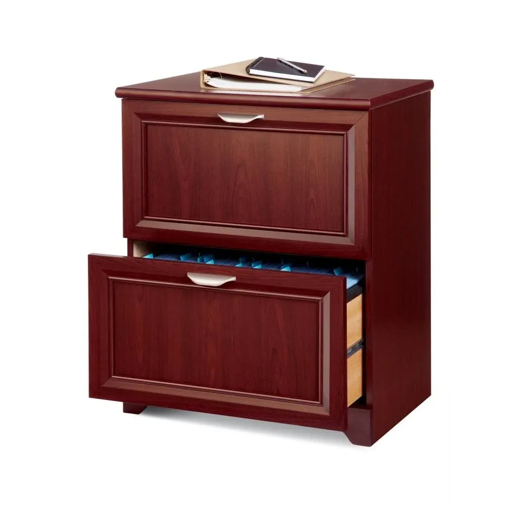 Magellan 23-1/2"W x 16-9/16"D Lateral 2-Drawer File Cabinet, Classic Cherry