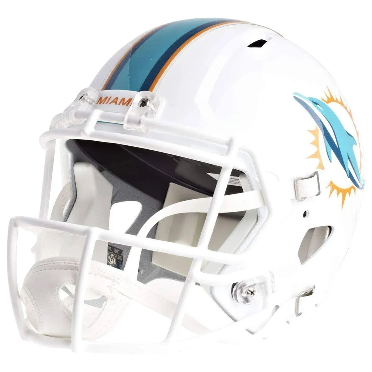 Miami Dolphins Speed Riddell Full Size Replica Helmet