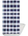 Everyday Buffalo Plaid Navy Shower Curtain