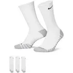 nike everyday max cushioned training crew socks (3 pairs)